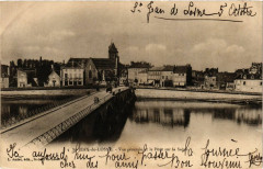 Saint-Jean-de-Losne - Vue générale et le Pont sur la Saone à Saint-Jean-de-Losne