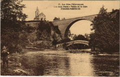 Les deux ponts - vallée dela Cure - Pierre-Perthuis à Pierre-Perthuis