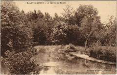 Mailly-la-Grand - La vanne au moulin
