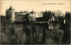 Chateau de Chastellux - Facade Ouest