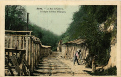 Sens - La Rue de Chievre - Fabrique de Blanc d'Espagne France à Sens
