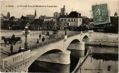 Sens - Le Nouveau Pont et l'Entrée de la Grande Rue à Sens