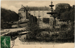 Saint-Sauveur - Le Chateau et a Tour Sarrazine