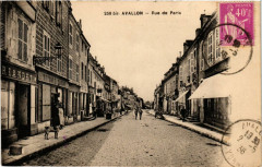 Avallon - Rue de Paris à Avallon