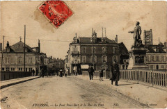 Auxerre - Le Pont Paul-Bert et la Rue du Pont à Auxerre