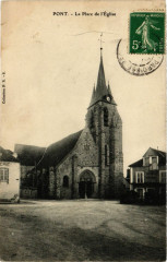 Pont - La Place de l'Eglise