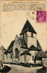 Druyes - L'Eglise ensemble Sud-Est