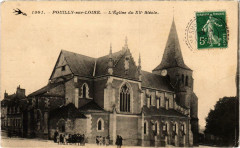 Pouilly aur Loire L'Eglise du XVe Siecle Nievre