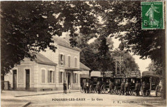 Pougues-les-Eax La gare