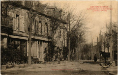 Chateau-Chinon - Le Boulevard de la Republique (cote Sud-Ouest)