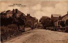 En Morvan - Ouroux - Avenue de la Gare