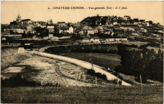 Chateau-Chinon - Vue générale (Est) -
													58 Nièvre
												