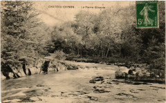 Chateau-Chinon - La Pierre Glissole