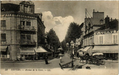 Nevers - Avenue de la Gare à Nevers
