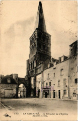 La Charite - Le Clocher de l'Eglise - Sainte-Croix