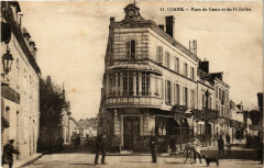 Cosne - Rues de Cours et du 14 Juillet -
													58 Nièvre
												