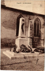 Vignot - Le Monument à Vignot