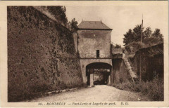 Montmedy Pont Levis et Logette de guet à Montmédy