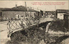 Dieue - Le petit pont et l'entrée