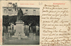 Commercy Statue de Dom Calmet à Commercy