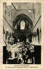 Montfaucon - L'Eglise - Ruines