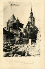 Montfaucon - L'Eglise - Ruines