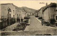 Buxieres - Rue - Street Scene with Soldiers
