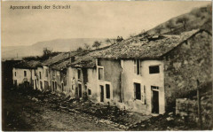 Apremont nach der Schlacht - Rue - Street Scene - Ruines