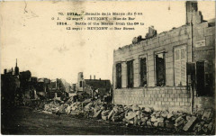 Revigny - Rue de Bar - Bataille de la Marne - 1914