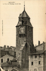 Bar-le-Duc - La Tour de l'Horloge, vue de face à Bar-le-Duc