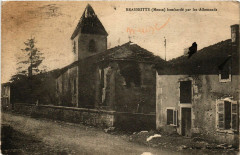 Brasseitte bombarde par les Allemands