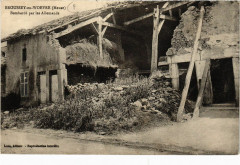 Broussey-en-Woévre (Meuse) - Bombardé par les Allemends