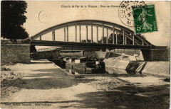 Chemin de Fer de la Woevre - Pont en Ciment Arme