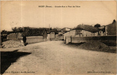 Nicey(Meuse) - Grande-Rue et Pont de l'Aire