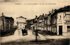 Verdun - La Cháteau- d'Eau et la rue des Hauts-Fins à Verdun
