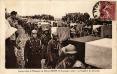 Inauguration de l'ossuaire de Douaumont (18 sept 1927)-Le Transfert