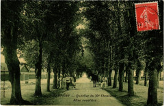 Sampigny- Quartier du 19* Chasseusre -Allée cavaliére à Sampigny