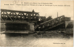 Bataille de la Marne 6 au 12 sept. 1914 -Revigny (Meuse) -Raptue