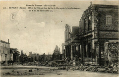 Grande Guerre 1914-15-16 - Revigny (Meuse) -Hotel de Ville