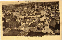 Grande Guerre 1914-1918 - Bar-le-Duc (Meuse) - Vue générale à Bar-le-Duc