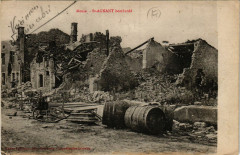 Meuse - Saint-Agnant bombardé