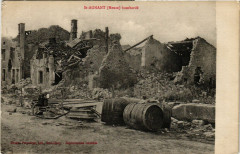 Saint-Agnant (Meuse) bombardé
