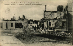Bataille de la Marne (6 au 12 Sept. 1914) - Revigny(Meuse) -La rue -
													55 Meuse
												