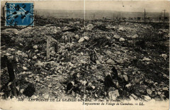 Verdun-Emplacement du Village de Cumiéres à Verdun
