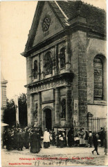 Pélerinage de Benoite Vaux-Portail de l'Eglise