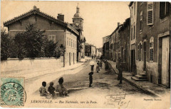 Lérouville- Rue Nationale vers la Poste à Lérouville