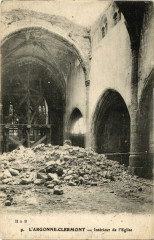 L'Argonne Clermont-Intérieur de l'Eglise
