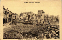 Verdun-Quartier de la Porte Chaussée à Verdun