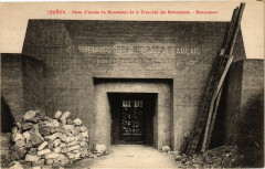 Verdun-Porte d'entrée du Monument de la Tranchée des Baionnettes à Verdun