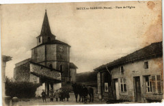 Saulx en Barrois-Place de l'Eglise